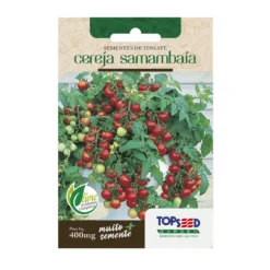 Sementes de Tomate Cereja Samambaia 400mg - Topseed Linha Tradicional