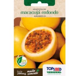 Sementes de Maracujá Redondo Amarelo 200mg - Topseed Linha Tradicional